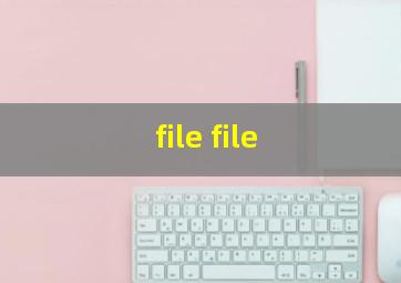 file file